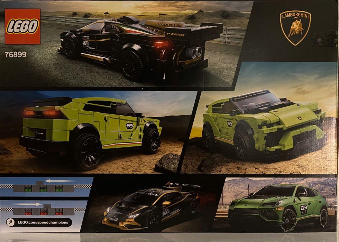 LEGO Speed Champions 76899: Lamborghini Urus ST-X & Lamborghini Huracán ...