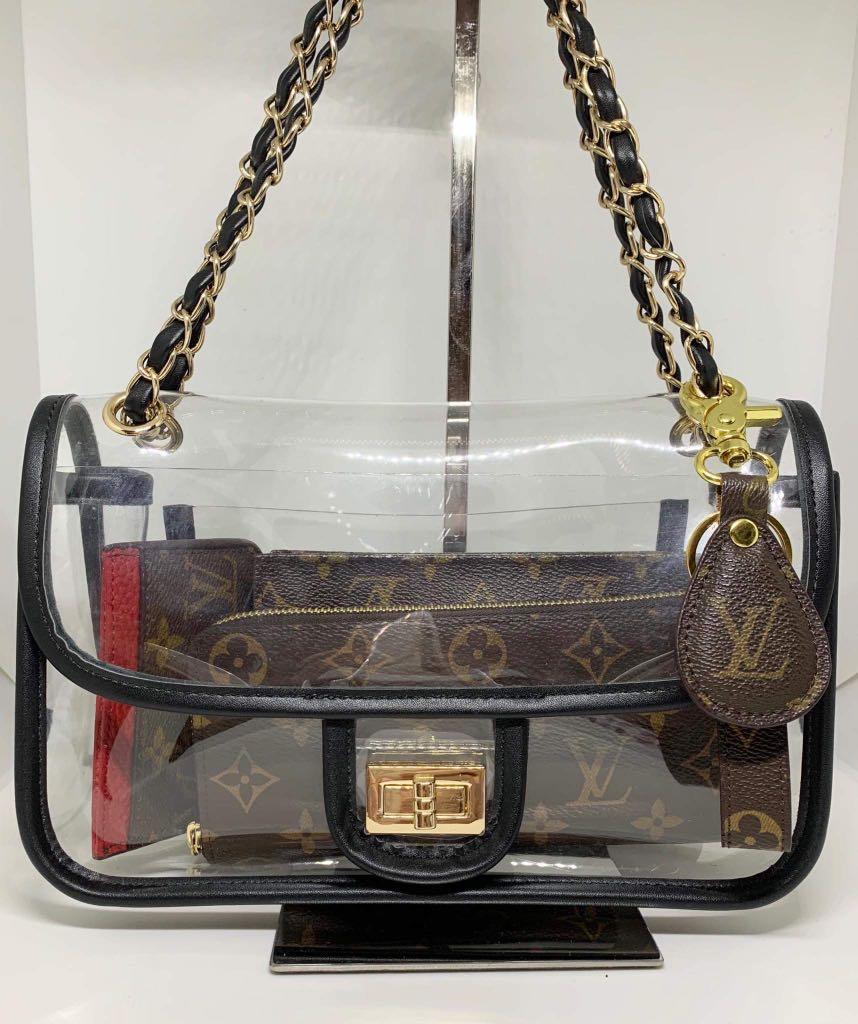 LV Louis Vuitton Keychain Bag Charm Car Keychain, Luxury, Accessories on  Carousell