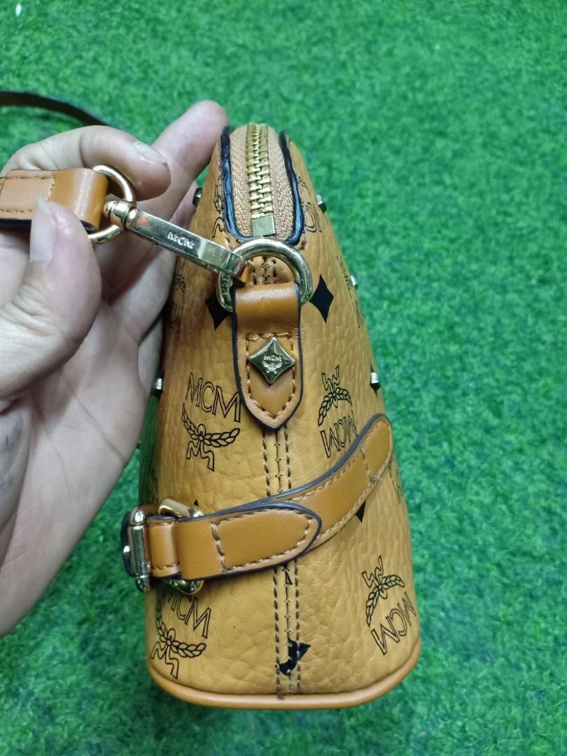 MCM alma handbag, Women's Fashion, Bags & Wallets, Cross-body Bags on  Carousell