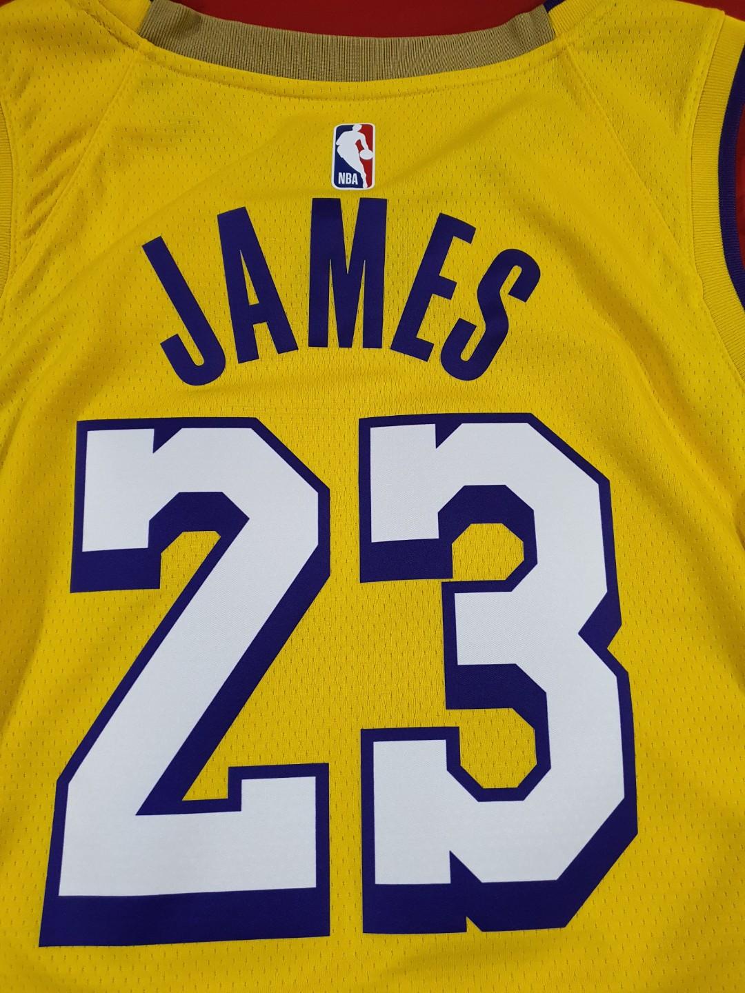 Lebron James #23 Los Angeles Lakers Jersey Size 56 Nba Kobe Basketball –  Rare_Wear_Attire