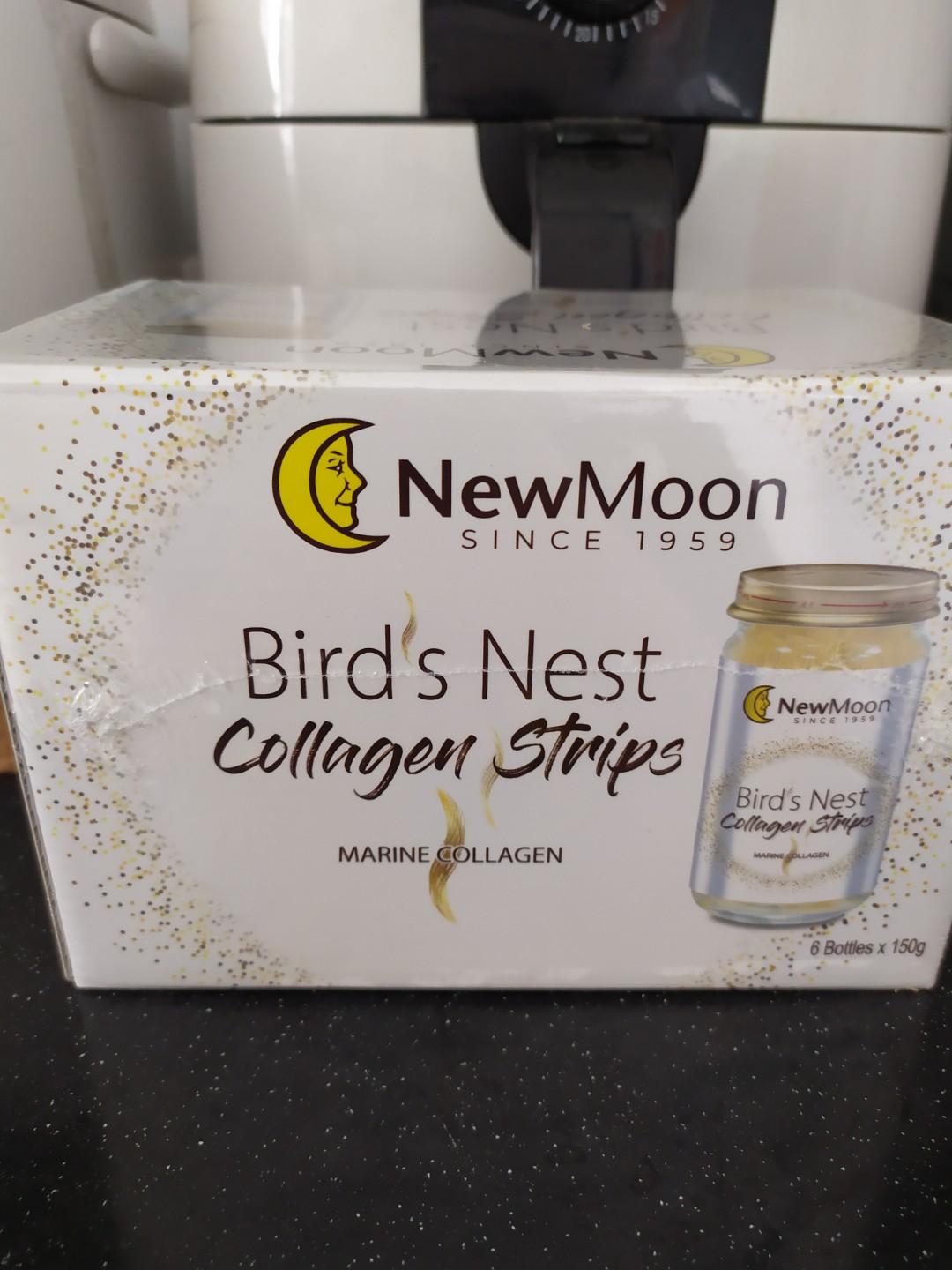 New Moon Bird nest with Collagen strips, Health & Nutrition, Health