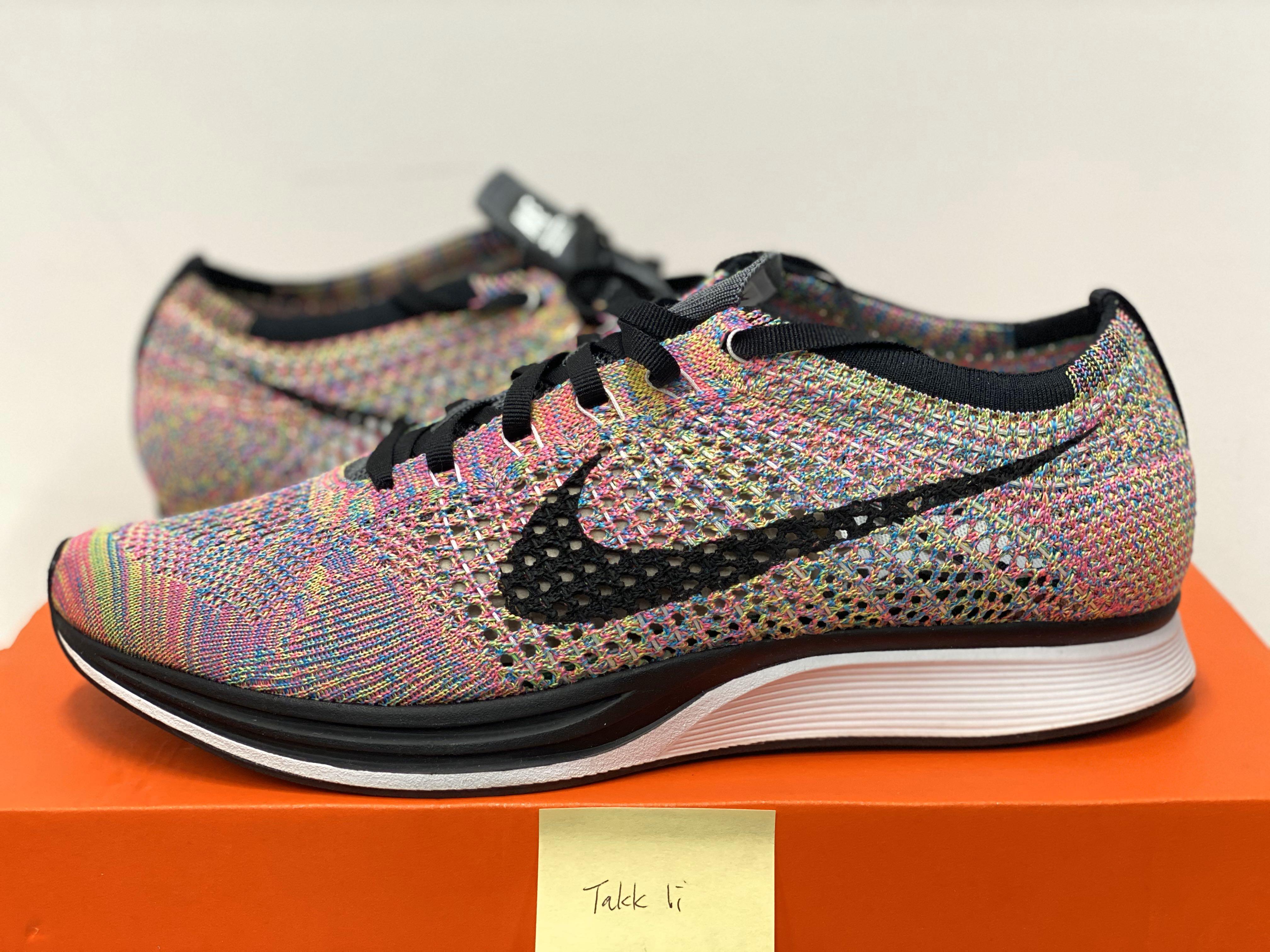 Nike Flyknit Racer Multicolor 3.0 Carousell