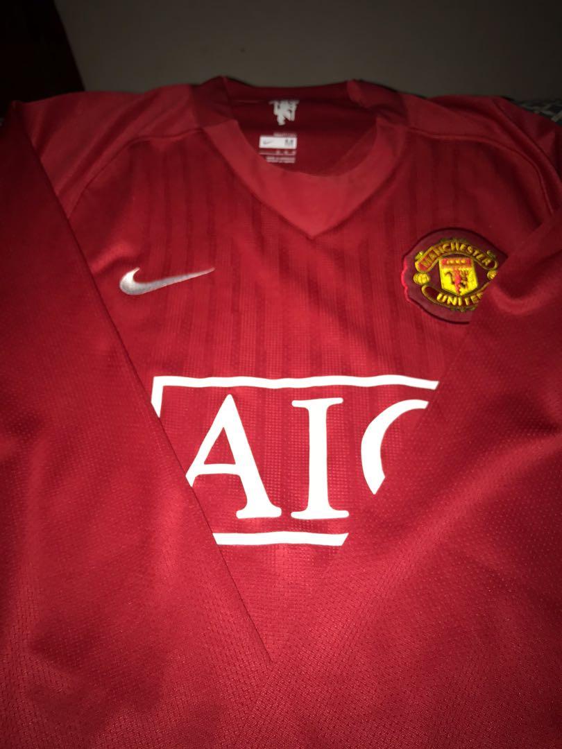 Nike Manchester United 08 09 Sports Athletic Sports Clothing On Carousell
