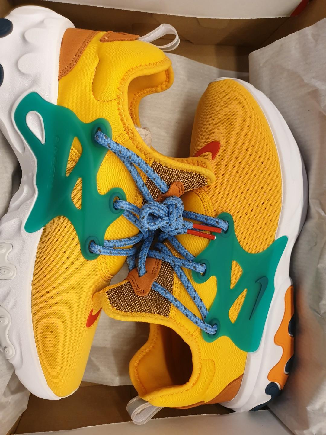React sales presto yellow