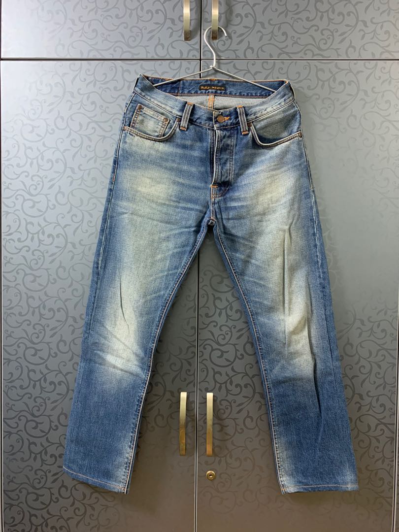 Nudie Jeans Loose Leif Jeans, Men's Fashion, Bottoms, Jeans on Carousell