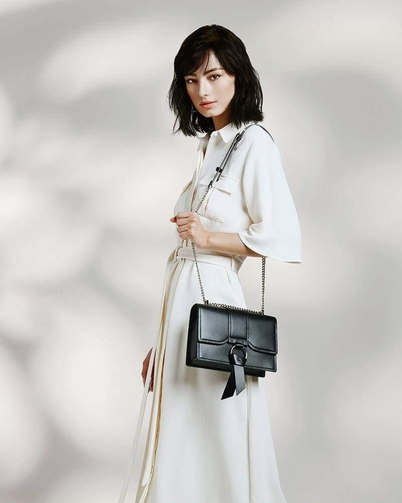 TheAzizah - PEDRO KNOTTED CORD SHOULDER BAG Model 