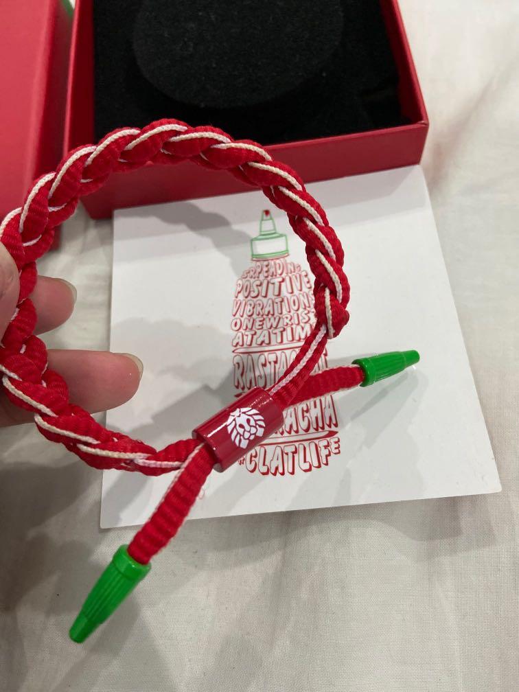Rastaclat Bracelet x Sriracha limited edition