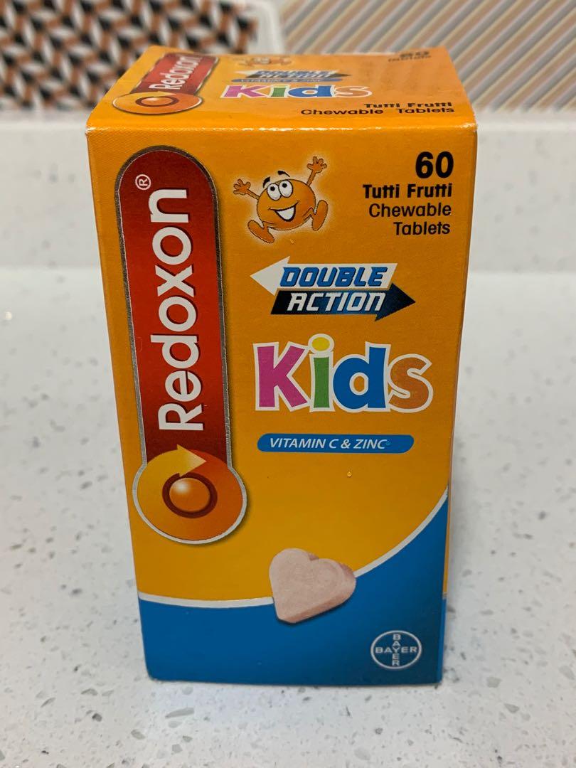 Redoxon Kids Double Action 60 Chewable Tablets Everything Else On Carousell