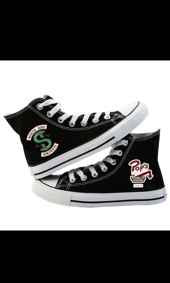 Riverdale Southside Serpents High Cut Shoe Men S Fashion Footwear Sneakers On Carousell