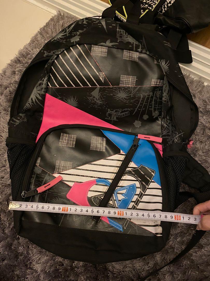 Roxy Backpack (Category: Backpacks) located in Quezon City. Submitted by missmamaluis (Listing ID 280235549, Image 3). Description: Roxy Backpack Authentic Used but in good condition. No flaws. RFS: Delcutterin bag closet.