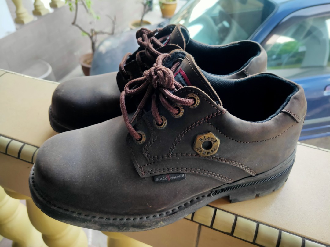Safety boots cheap black hammer