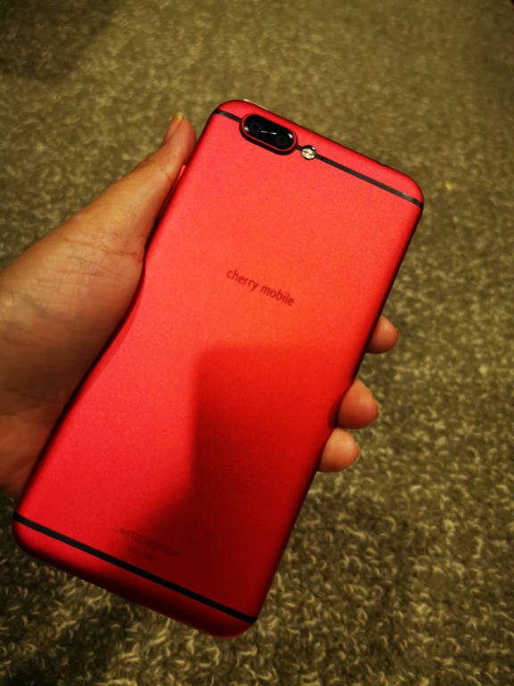 Sale!🔥Cherry Mobile Flare S6 Red (Category: Android Others) located in Pasig City. Submitted by heritedge.mnl (Listing ID 280248545, Image 3). Description: Cherry Mobile Flare S6 Red Price: P3,000 Only used once. Can pass as brand new. Original with box and accessories. 5.2-inch HD IPS display, 2 GB RAM, 16 GB ROM expandable up to 64 GB, 1.3 GHz quad-core processor, a fingerprint scanner and 2600 mAh battery. Equipped with a 13 MP with flash BSI
