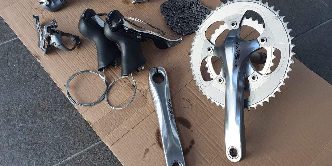 Shimano tiagra 4600 groupset best sale