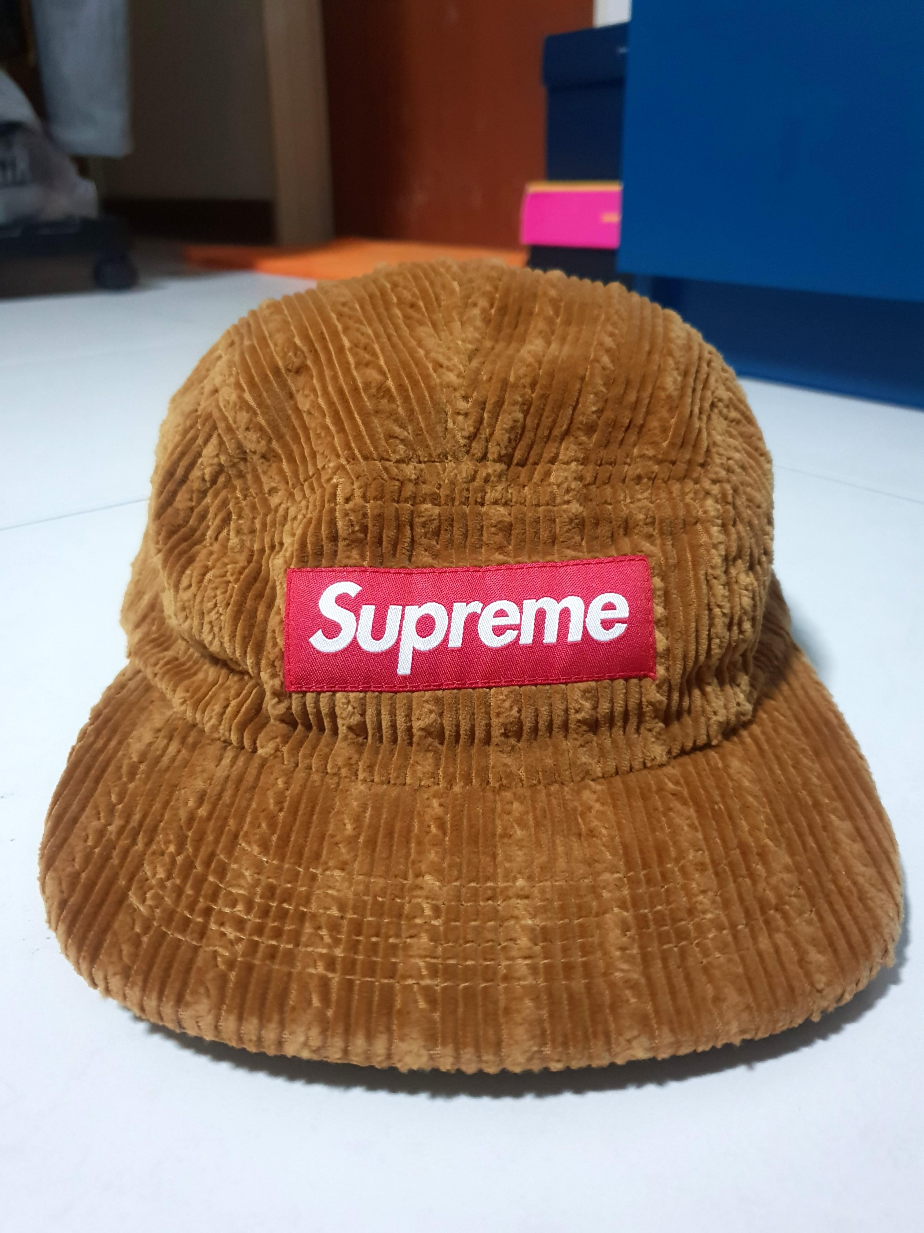 Supreme rope corduroy camp cap cheap