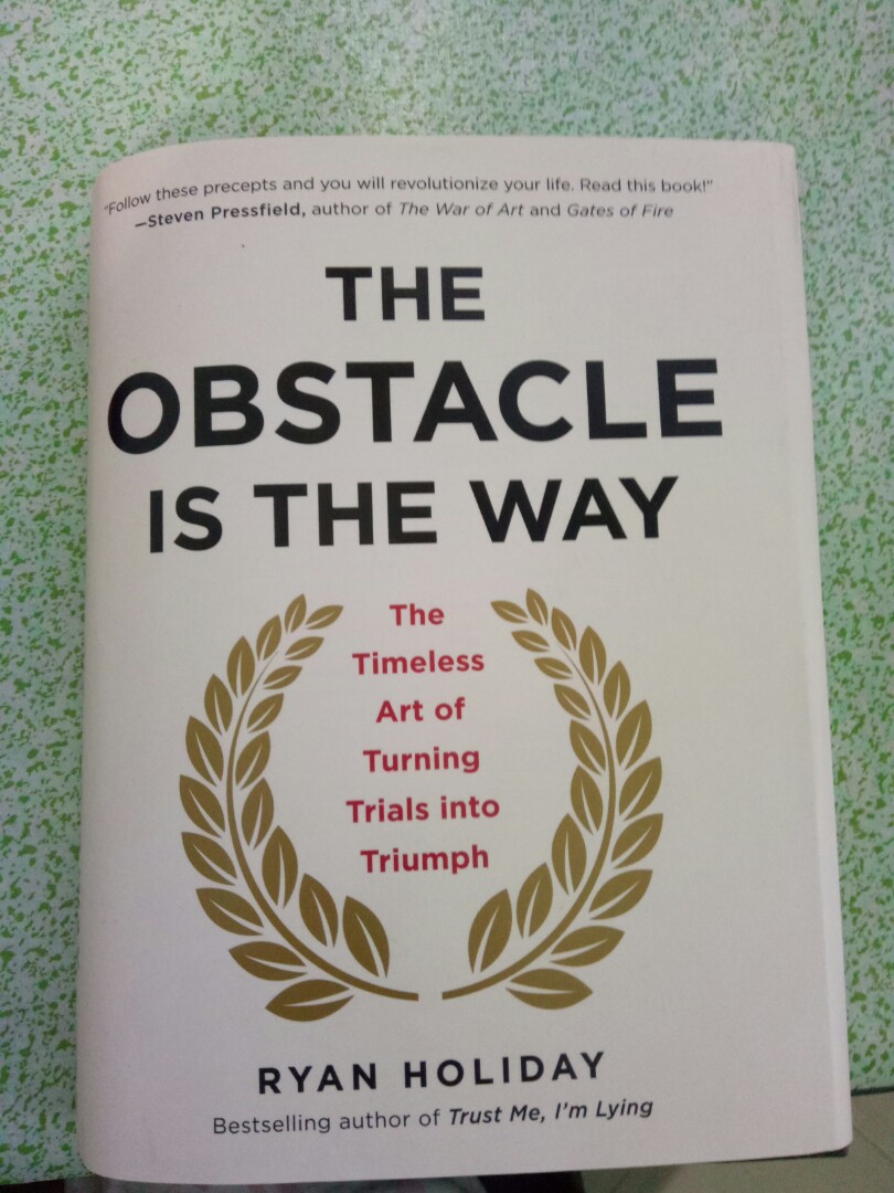 The Obstacle Is The Way Books Stationery Non Fiction On Carousell