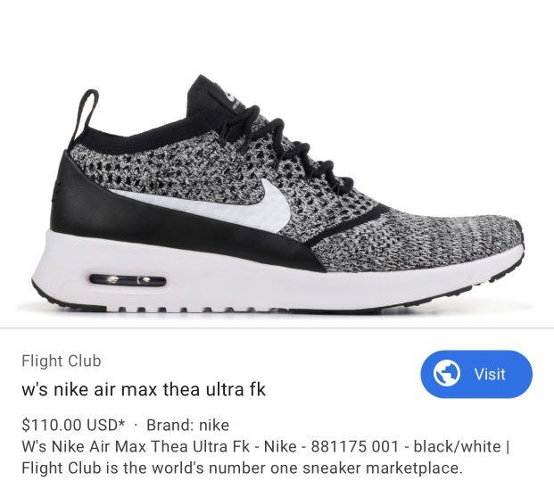 w nike air max thea ultra fk
