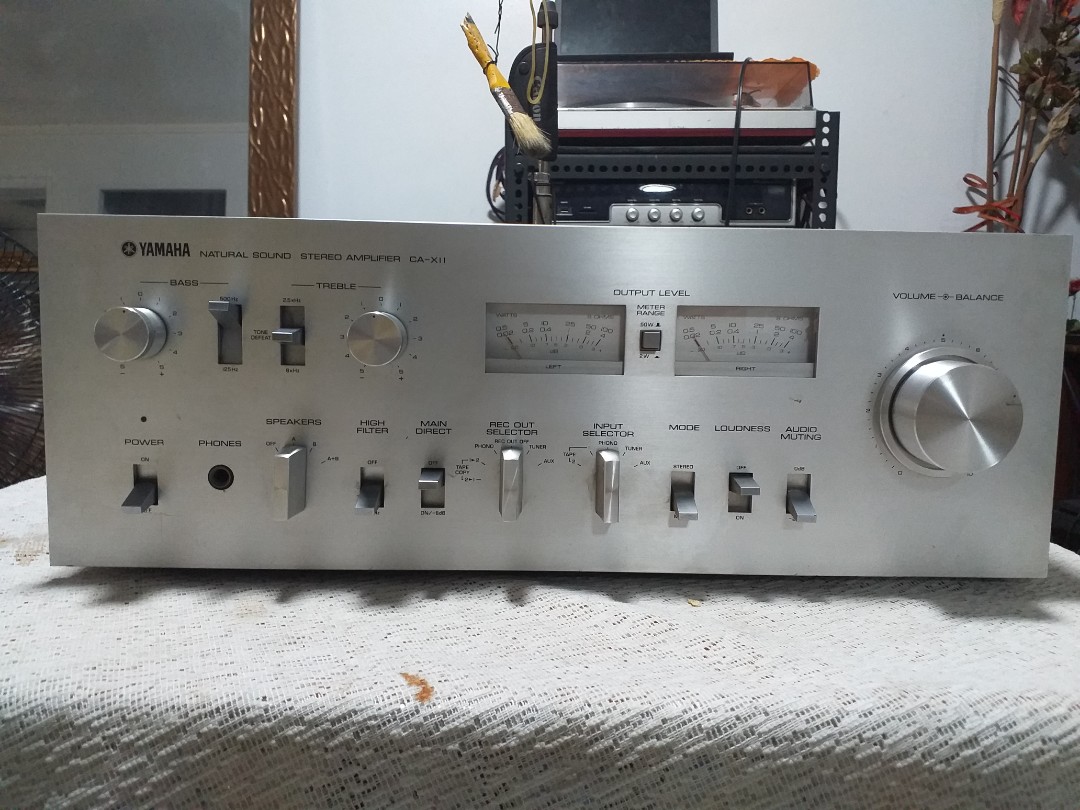 Yamaha CA XII Natural Sound Stereo Amplifier (Vintage), Audio