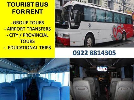 TOURIST BUS for RENT/BUS for HIRE/Van & SUV for RENT/ COASTER for RENT