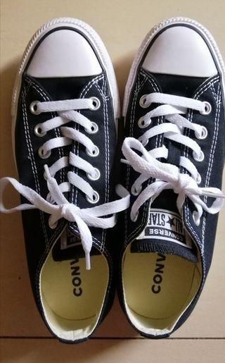 size 7 black converse