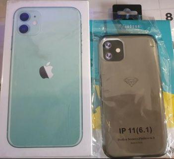 Apple iPhone 11 64gb Green Dual Sim Open Line Brand New Sealed with 1 yr Warranty Free Case and Wireless Charger