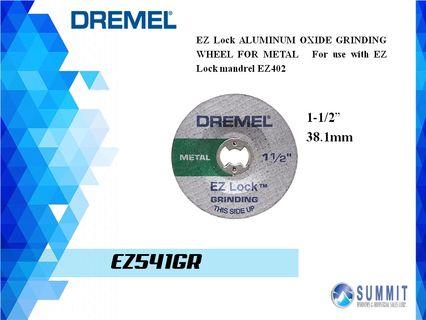 DREMEL EZ Lock 1-1/2" Aluminum Oxide Grinding Wheel (EZ541GR)