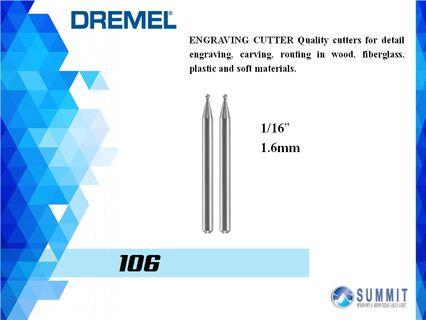 DREMEL Engraving Cutter (106) (2pcs)