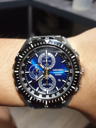 SEIKO Chronograph 100m Limited Edition Men s Fashion Watches