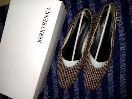 Sepatu Berrybenka Michelle febitha houdstooth heels