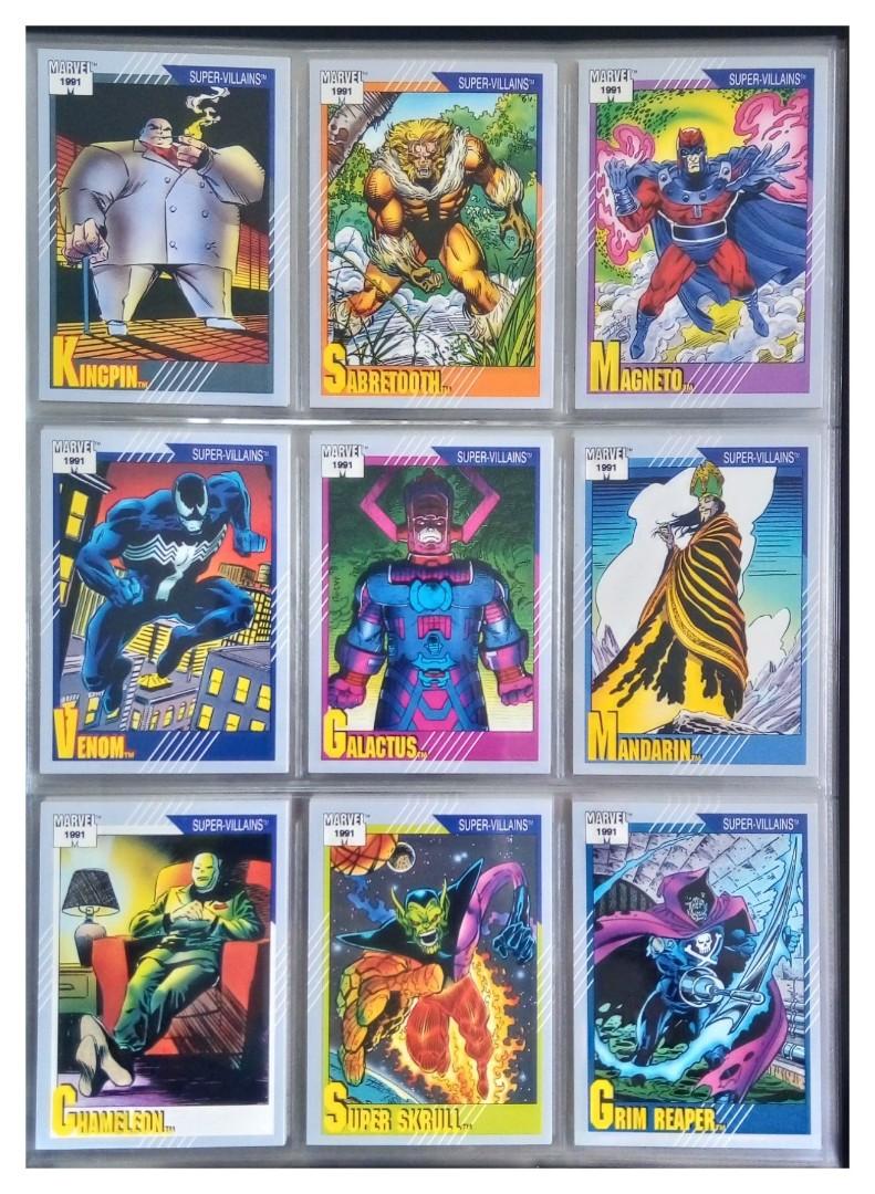 marvel cards universe 1994 checklist clipart