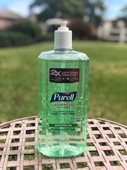 Purell advanced hand sanitizer shop pump aloe 33.8 oz