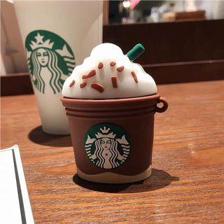 Starbucks/ bubble tea..cute AirPods casing