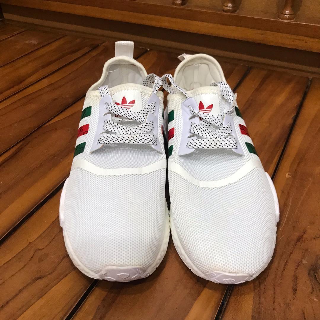 Gucci x adidas nmd white discount
