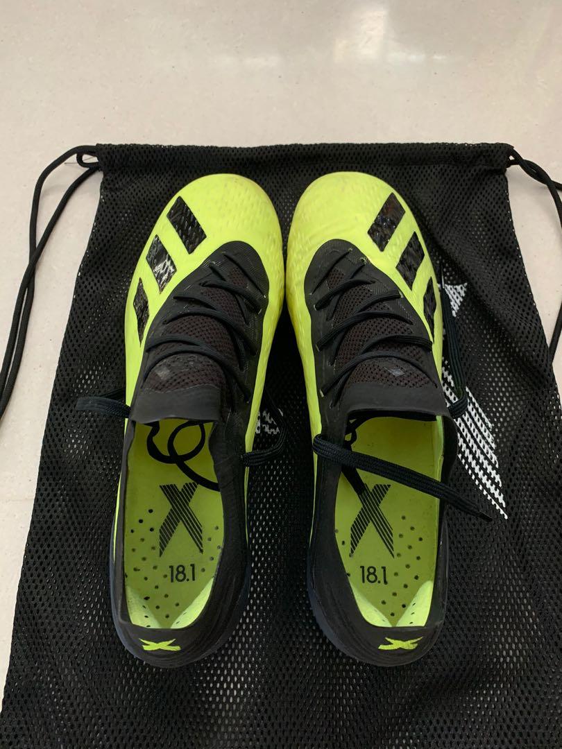 Adidas x hot sale 18.1 yellow black