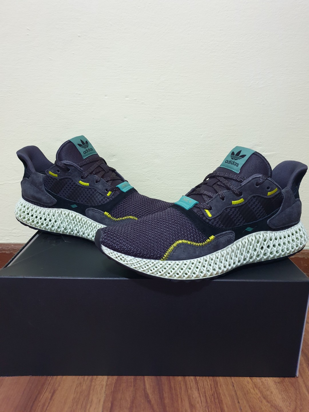 Clearance Adidas ZX 4000 4D Carbon
