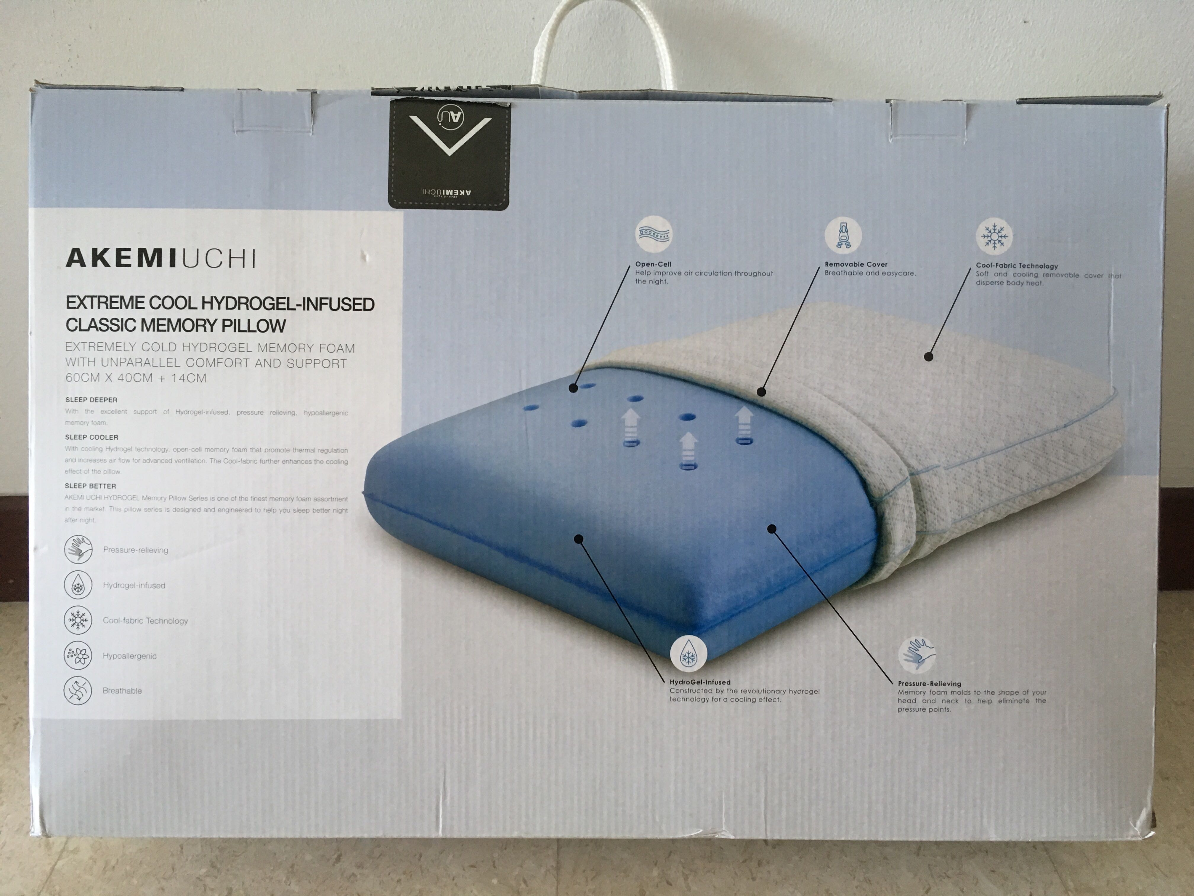 Akemi uchi pillow top