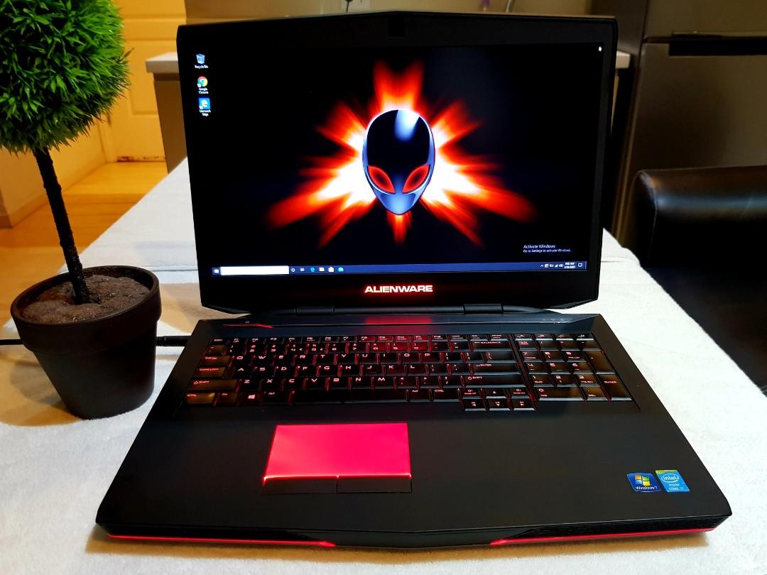 ALIENWARE 17 R4 core i7 Superfast Gaming Laptop (Category: Laptops & Notebooks) located in Puerto Galera. Submitted by kerjmen (Listing ID 280380523, Image 2). Description: 55k ALIENWARE 17- R4 Intel Core i7 - 4th Generation Display Size: 17.3" inches PROCESSOR: 4700 4Cores / 8 Threads (8CPUs) 2.4GHz up to 3.4GHz 8GB 1600MHz DDR3 2 of 4 STORAGE: 750 HDD / 80GB SSD COLOR: Black VIDEO CARD MEMORY: Intel HD Graphics 4600 4GB GB Graphics Mem NGVIDIA 