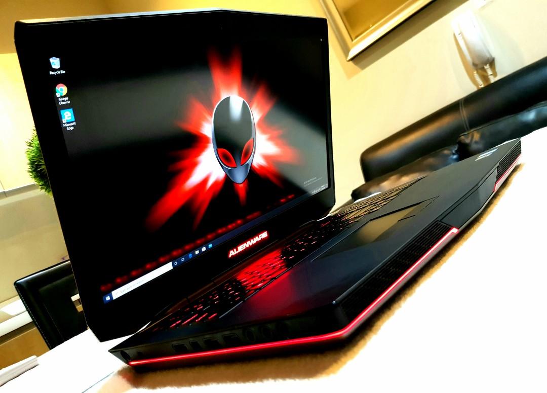 ALIENWARE 17 R4 core i7 Superfast Gaming Laptop (Category: Laptops & Notebooks) located in Puerto Galera. Submitted by kerjmen (Listing ID 280380523, Image 3). Description: 55k ALIENWARE 17- R4 Intel Core i7 - 4th Generation Display Size: 17.3" inches PROCESSOR: 4700 4Cores / 8 Threads (8CPUs) 2.4GHz up to 3.4GHz 8GB 1600MHz DDR3 2 of 4 STORAGE: 750 HDD / 80GB SSD COLOR: Black VIDEO CARD MEMORY: Intel HD Graphics 4600 4GB GB Graphics Mem NGVIDIA 