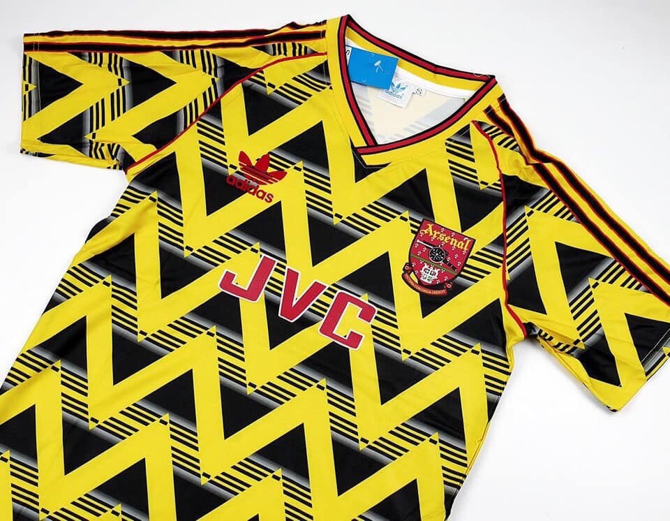 Arsenal 92 away shirt on sale