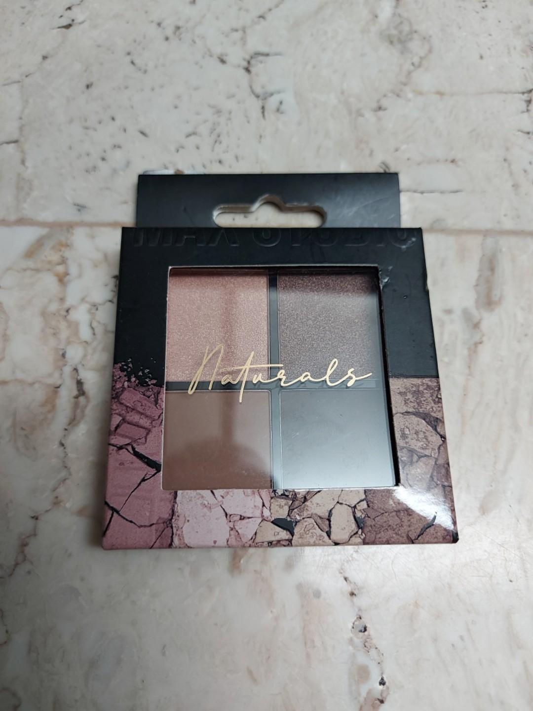 Authentic Max Studio Color Palette (Category: Makeup) located in Lubao. Submitted by bby0818 (Listing ID 280524151, Image 1). Description: Purchased at Marshalls (US) Brandnew and sealed Shelf-life: 12 Months (1 Year).