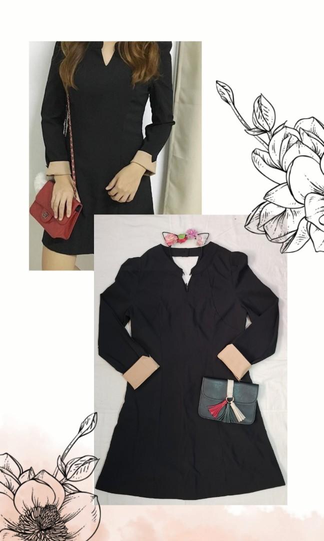 BLACK LONG SLEEVES OFFICE DRESS (Category: Dresses) located in Marikina City. Submitted by abglrth (Listing ID 280475890, Image 1). Description: ‼️NO MEET UPS‼️ STRICTLY NO HAGGLING ‼️.