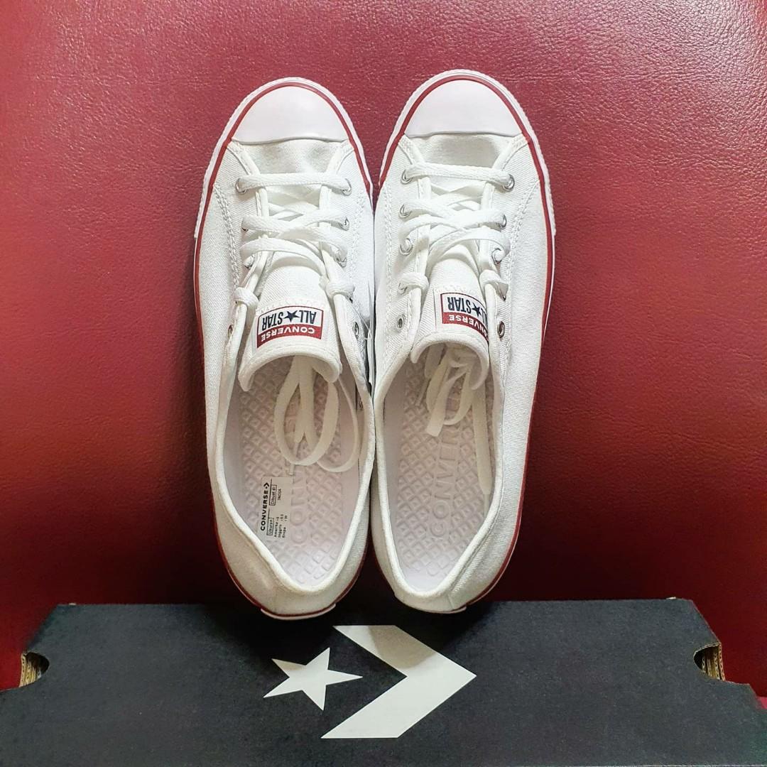 White & gold all hotsell star dainty gs ox trainers