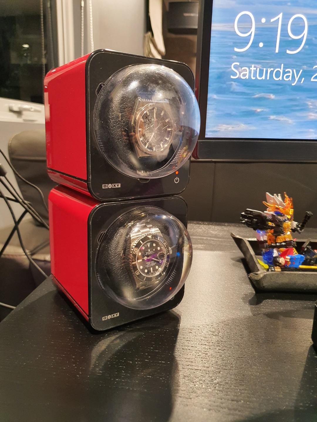 2 X BOXY WATCH WINDER, Men's Fashion, Watches & Accessories, Watches on