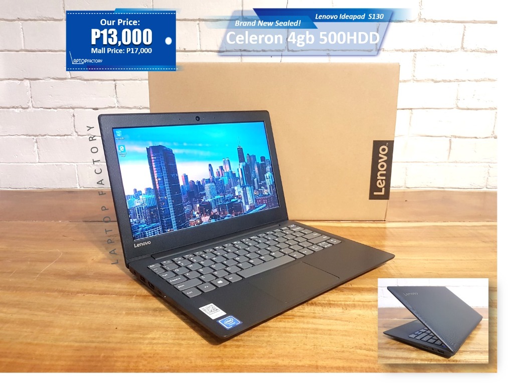 Brand New Sealed Lenovo Ideapad S130 11 6 Electronics Computers Laptops On Carousell