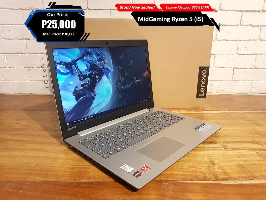 Brand New Sealed Midgaming Lenovo Ideapad 330 Ryzen 5 I5 Electronics Computers Laptops On Carousell