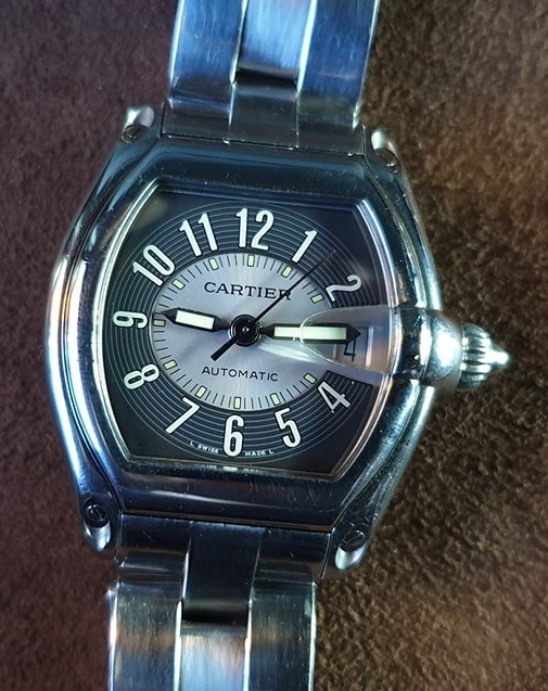 cartier roadster dimensions