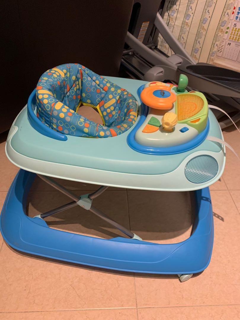 Chicco baby walker blue hot sale