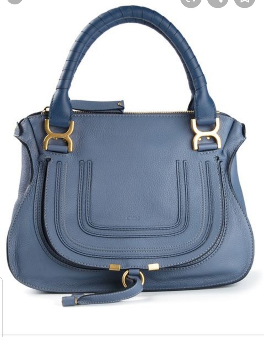 Chloe Marcie Bag in street blue Women s Fashion Bags Wallets