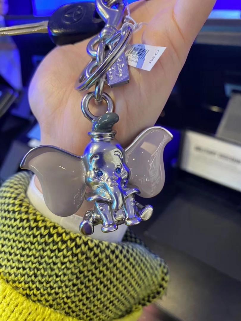 Disney x coach hotsell jeweled dumbo bag charm