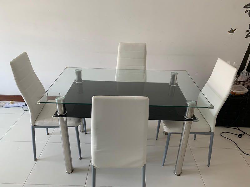 Dining Table Set Furniture Tables Chairs On Carousell