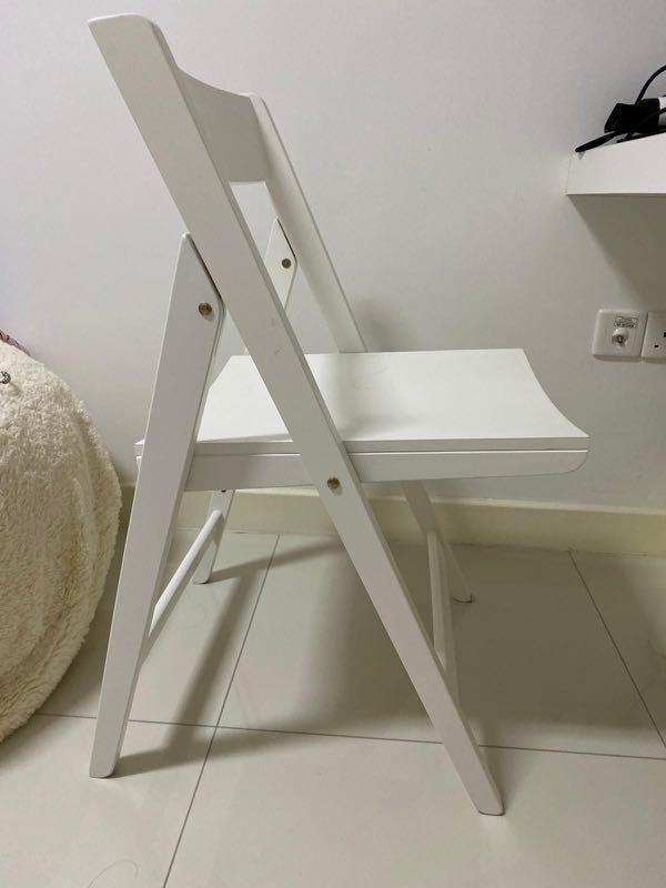 Crate and barrel white chair hot sale